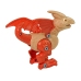 Set Dinosaur Pterodactyl with Egg DIY Screwdriver Red