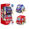 Soft Cars for Toddlers Fire Brigade Police