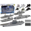 Naval Gunboat Set Submarine Jets Aircraft Carriers Bombshells