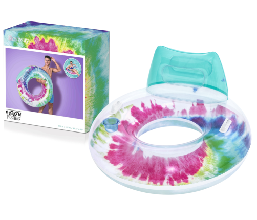 Inflatable Swimming Ring Tie Dye 118 cm  Bestway 43637