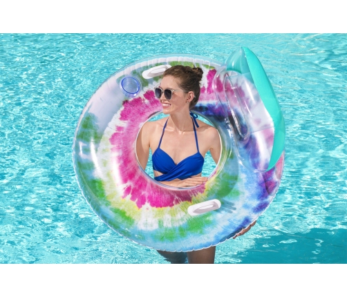 Inflatable Swimming Ring Tie Dye 118 cm  Bestway 43637