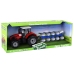 Tractor With Friction Drive Green Plow