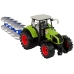 Tractor With Friction Drive Green Plow