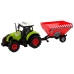 Tractor Farm Detachable Grain Trailer Sound Green