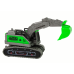 Construction Vehicle Excavator Green Friction Drive