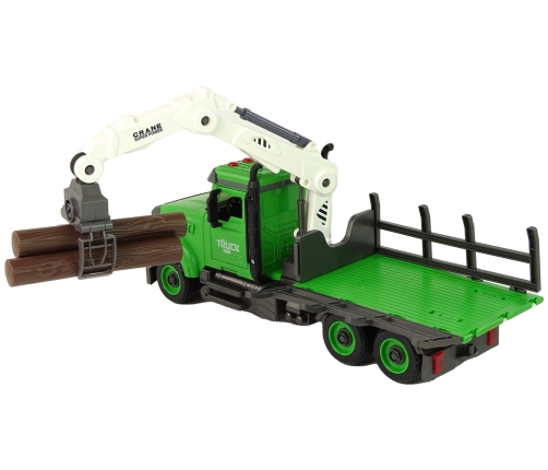 Green Timber Truck