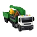 Truck With Crane Friction Drive Sounds Green Wood 1:16