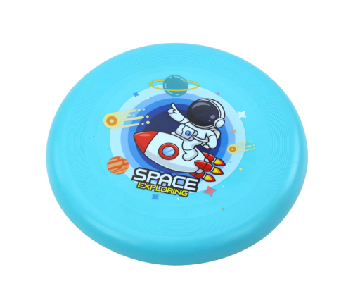 Spaceman Flying Frisbee Disc Blue 20cm