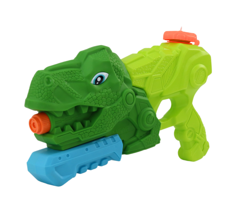 Dinosaur Water Gun 1000 ml Green Tyrannosaurus Range 7 m