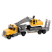 Lora Truck Crawler Excavator Lights Sounds Drive Yellow