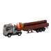 Wood Truck Truck Trailer 1:24 Wood Logs Sounds Lights