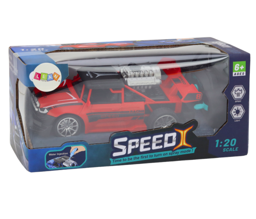 RC Sentence Car 1:20 Smoke Effect Lights Red