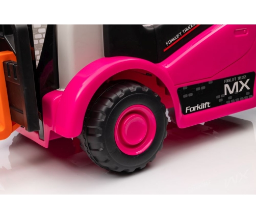 Elektriskais traktors bērniem Forklift XMX638 Pink