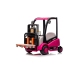 Elektriskais traktors bērniem Forklift XMX638 Pink