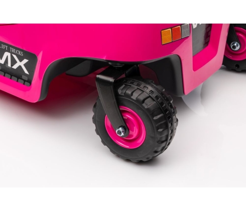 Elektriskais traktors bērniem Forklift XMX638 Pink