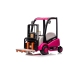 Elektriskais traktors bērniem Forklift XMX638 Pink