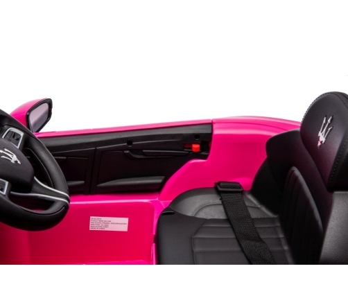 Vienvietīgs elektromobilis Maserati Ghibli SL631 Pink