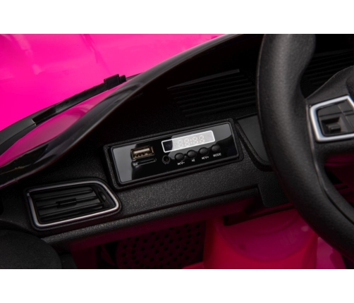 Vienvietīgs elektromobilis Maserati Ghibli SL631 Pink