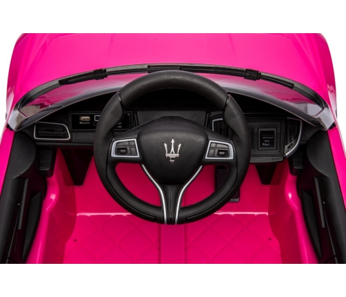 Vienvietīgs elektromobilis Maserati Ghibli SL631 Pink