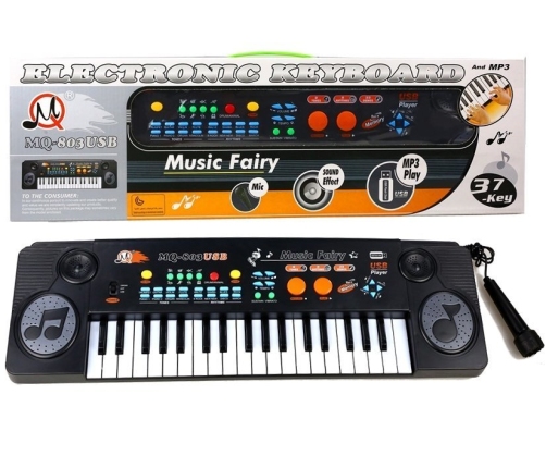 Keyboard With Microphone Multifunctional Educational Toy