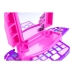 Dressing table with accesories and lights Pink