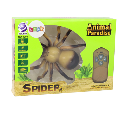 Remote Controlled Spider tarantula Remote R/C Yellow