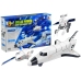 Space Plane Solar Power 3 in 1 Moon Exploring Fleet DIY Creative