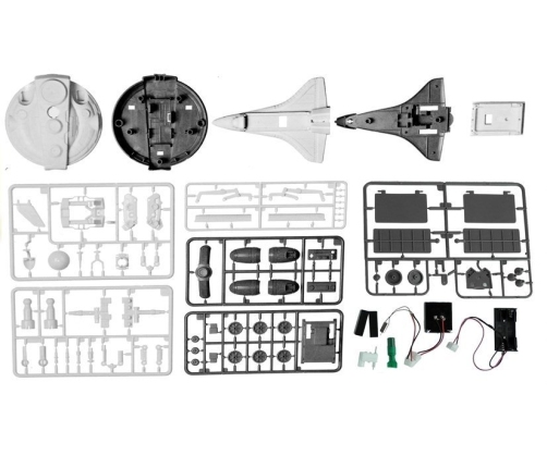 Space Plane Solar Power 3 in 1 Moon Exploring Fleet DIY Creative
