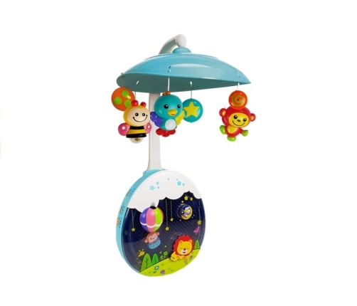 Musical Baby Carousel with Remote Control Animals