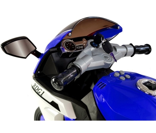 TR1603 Electric Ride-On Motorbike Blue