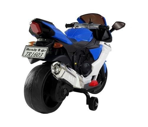 TR1603 Electric Ride-On Motorbike Blue