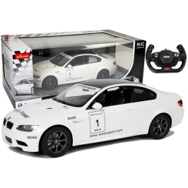 Car R/C BMW M3 Rastar 1:14 White