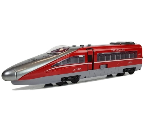 Pendolino Spring Powered Train Red with Sound and Lights