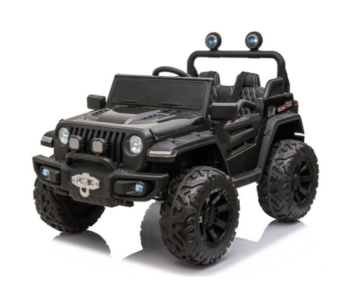 Двухместный детский электромобиль Jeep HC8988 Black Painted