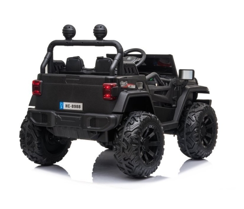 Двухместный детский электромобиль Jeep HC8988 Black Painted