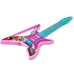 Electric Guitar with Lights and Sounds Pink 62cm