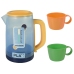 Electric Blue Kettle Lit Playing Water Sounds