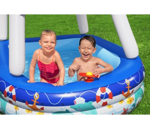 Inflatable Pool With Roof 213 x 155 x 132 cm Bestway 54370