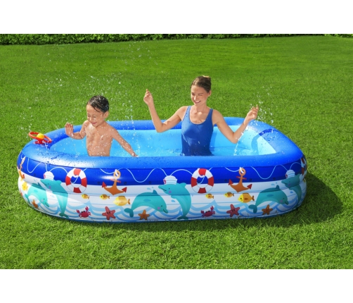 Inflatable Pool With Roof 213 x 155 x 132 cm Bestway 54370