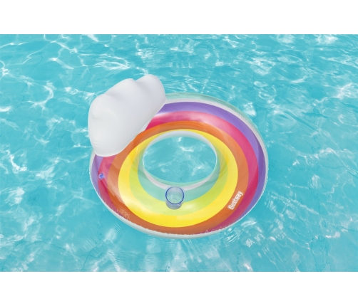 Inflatable Swimming Ring 107 cm Rainbow Bestway 43647