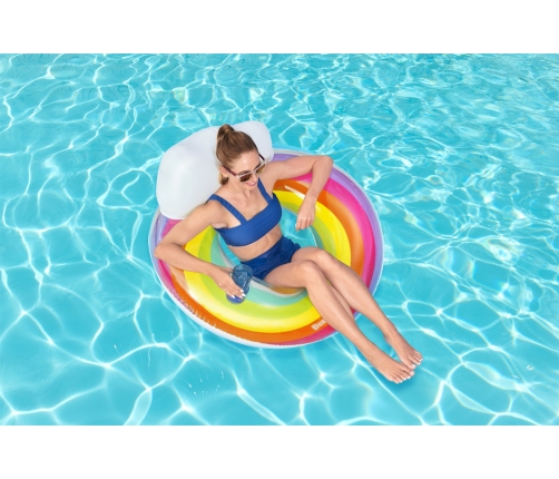 Inflatable Swimming Ring 107 cm Rainbow Bestway 43647