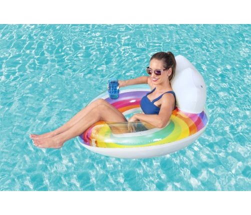 Inflatable Swimming Ring 107 cm Rainbow Bestway 43647