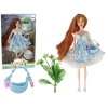 Emily Spring Baby Doll Red Hair Flowers