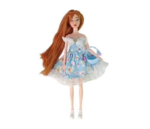 Emily Spring Baby Doll Red Hair Flowers