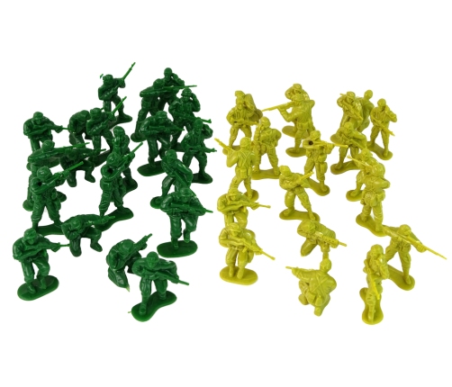 Military Set 51 Elements Green