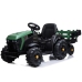 Electric Ride On Tractor with a trailer BDM0925 Military Green