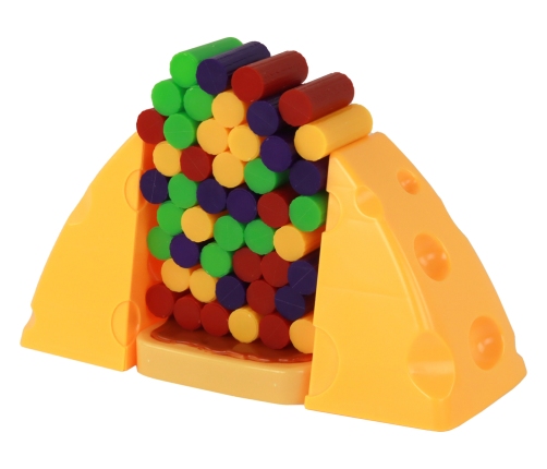 Cheese Pyramid Arcade Game Don't Knock Down the Mouse