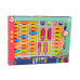 Set of Magnetic Construction Bricks 66El Colorful