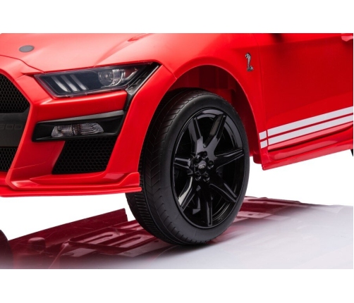 Elektriskā sporta automašīna bērniem Ford Mustang GT500 Shelby Red