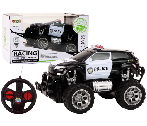 RC Off-Road Police Car 1:24 Remote Controlled